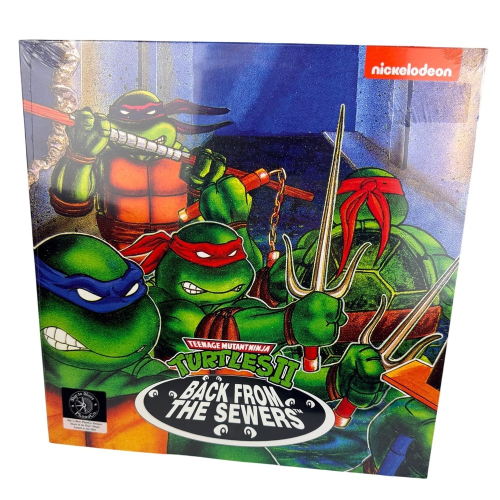 TMNT II Back From The Sewers Vinyl OST Secret of Ooze Variant Limited Run NEW